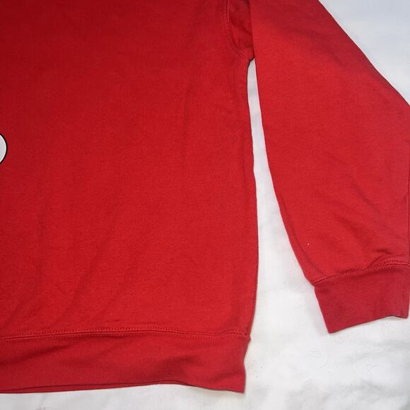 Looney Tunes Sweatshirt Youth Size XL 15-17 Red Wrap Around Graphic Pullover - Picture 13 of 14